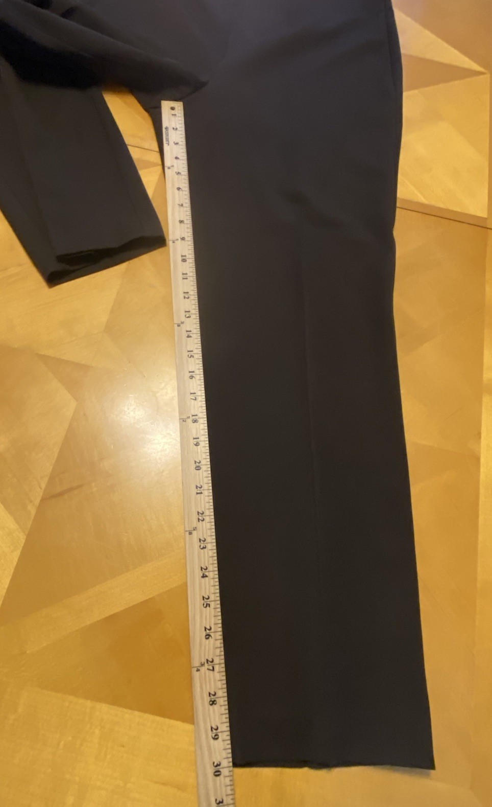 Talbots Women Brown Polyester-Blend Classic Side Zip Straight Leg Pants, Size 16