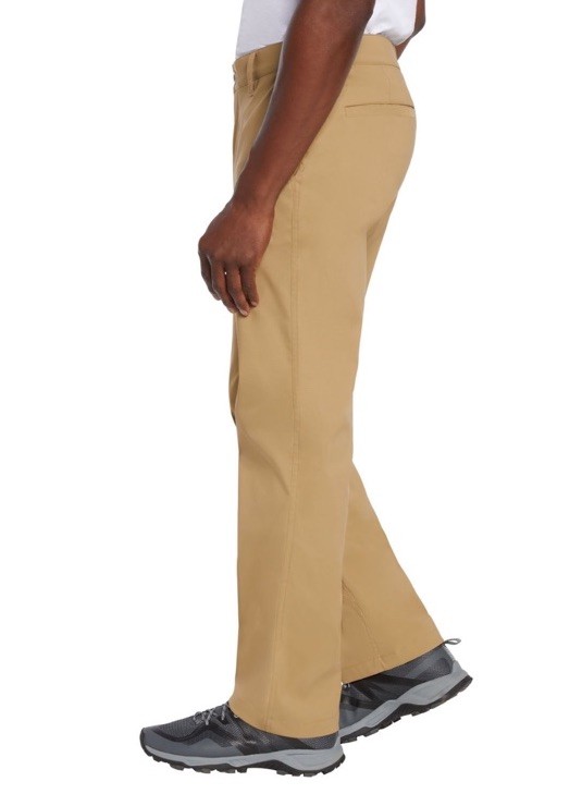 Eddie Bauer Tech Men’s Chino Pants Khaki 32 X 30 Water Repellent UPF50 Stretch