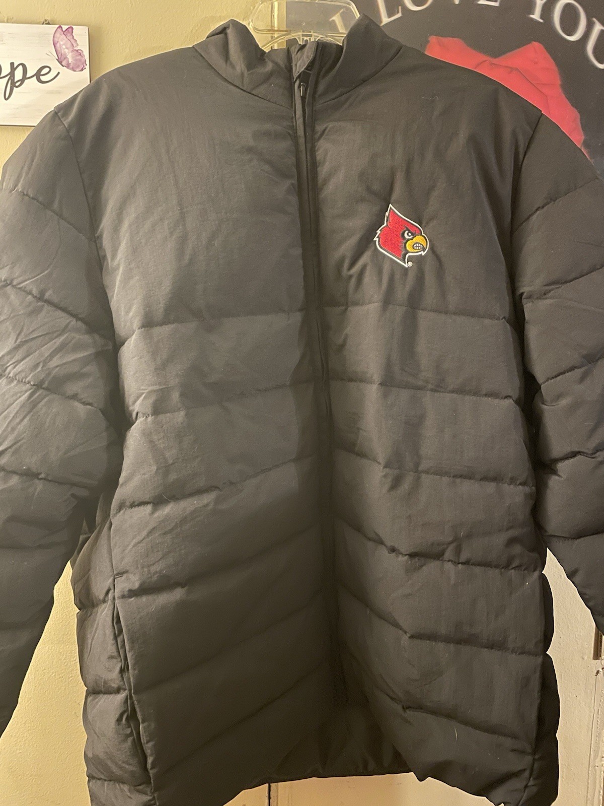 Cardinals full-zip puffer jacket men’s size XL