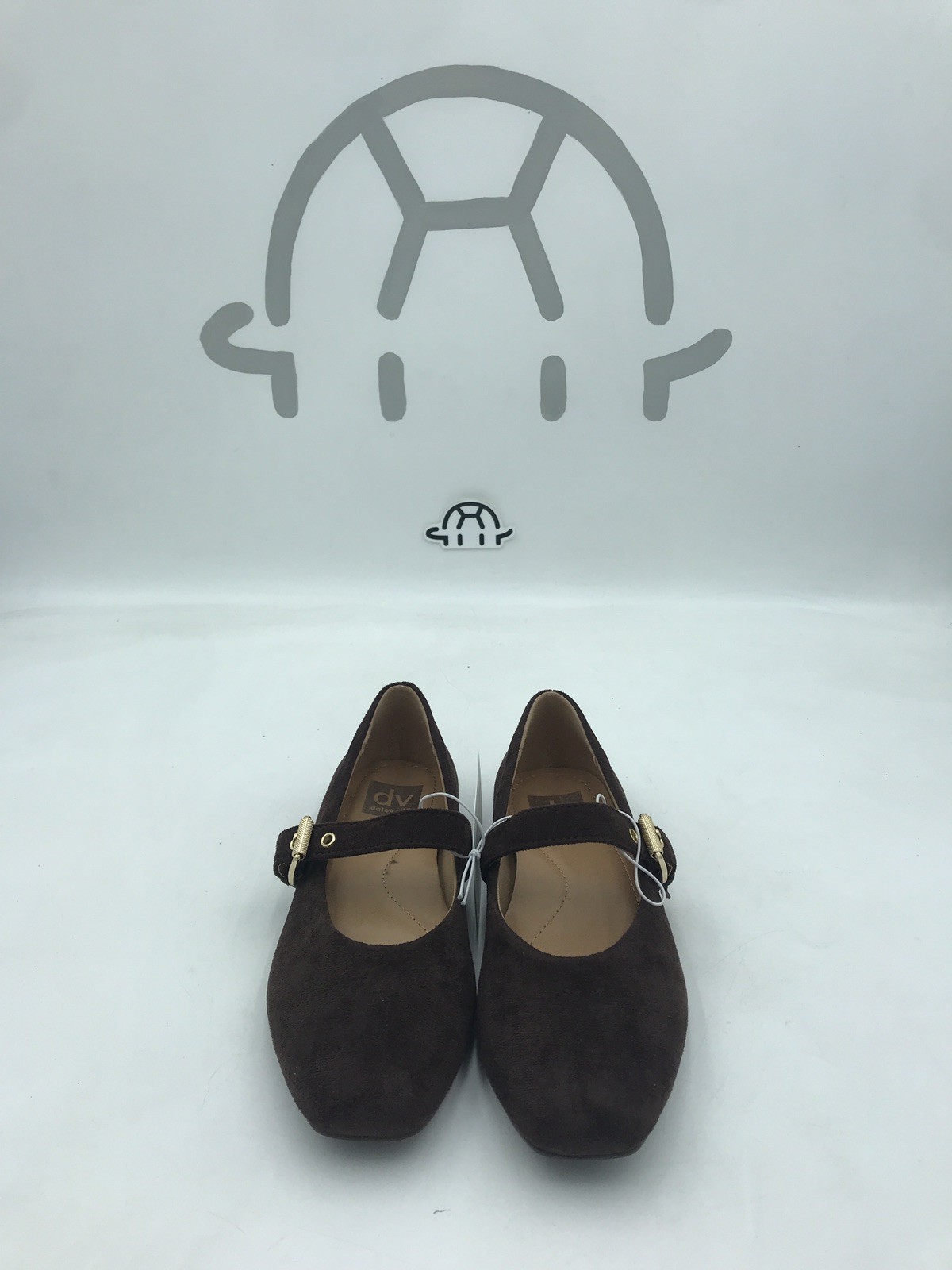 Dolce Vita Mulaney Slip On Mary Jane Brown Faux Suede