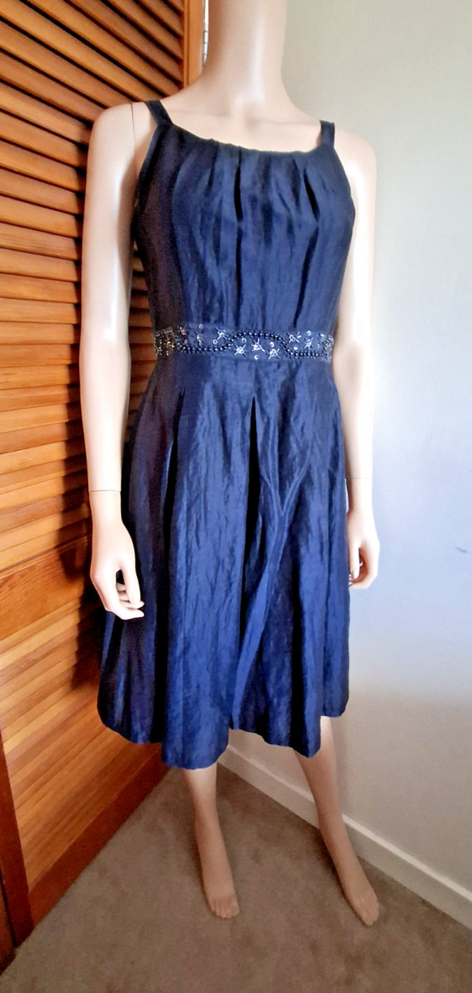 Wanko Women’s Black Beaded Dress Size: 36