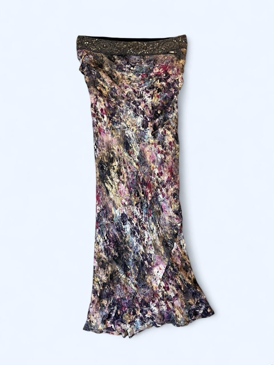 Haute Hippie embellished strapless maxi dress