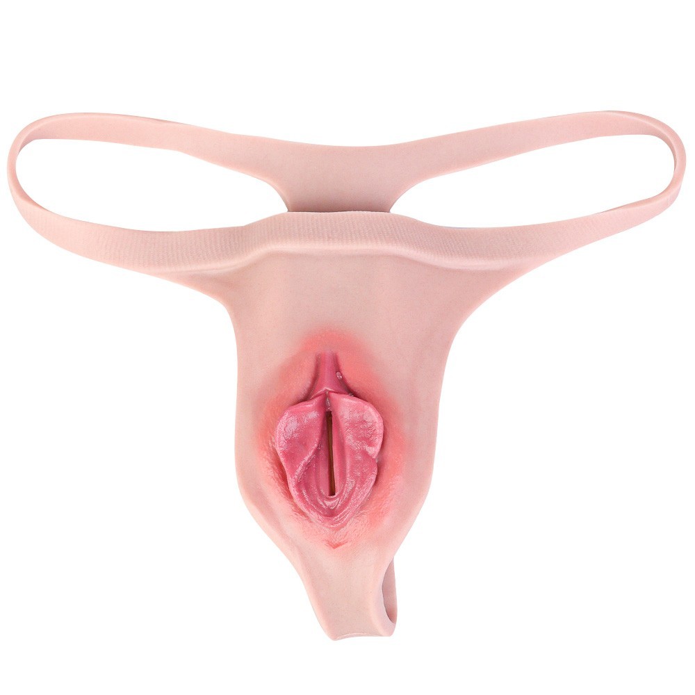 Silicone Fake Vagina Shorts Panty HipShaping Pants For Crossdresser Transgensers