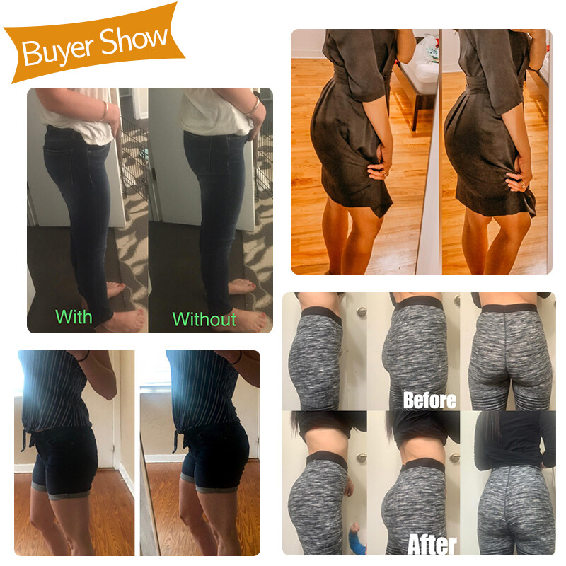 Women Butt Boosting Padded Panties Body Shaper Hip Enhancer Shapewear Underwear