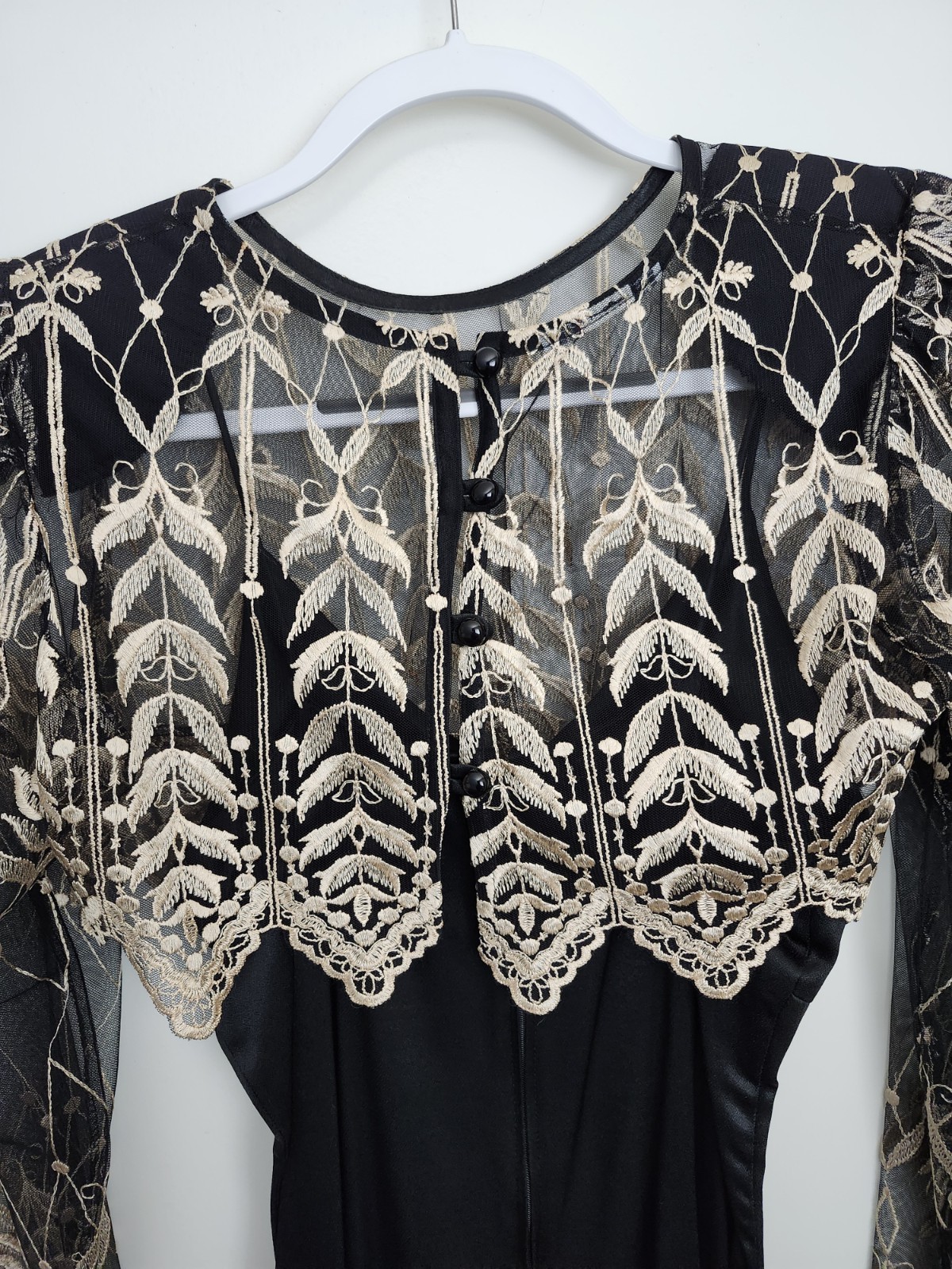 Elegant Evening Gown with Cape Effect Saltburn Dress