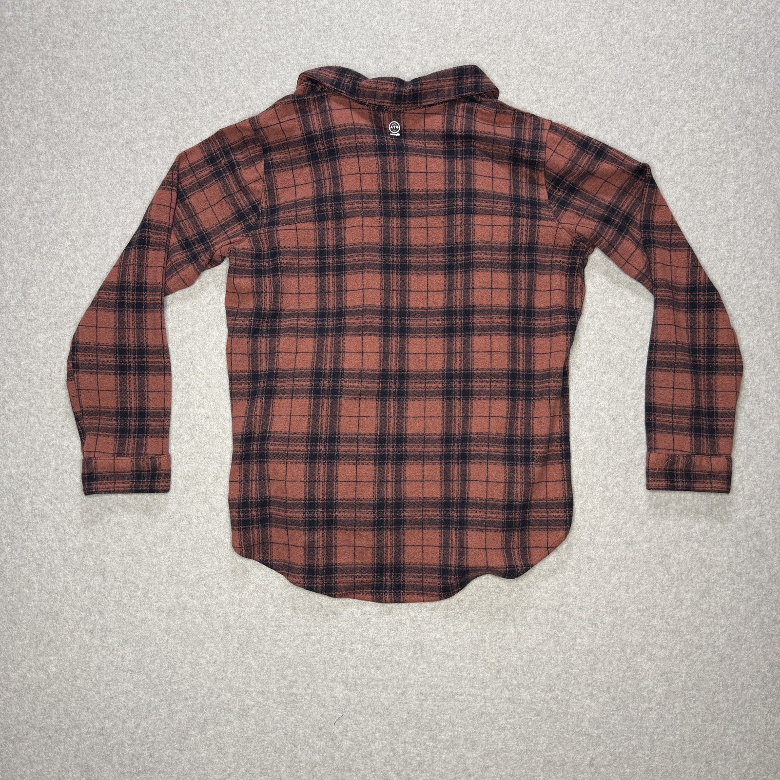 Women’s Wrangler All Terrain Gear Flannel Plaid Shirt Regular Fit M