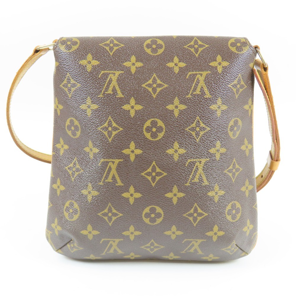 LOUIS VUITTON Monogram Musette Salsa Short Vintage Shoulder Bag Brown 103328