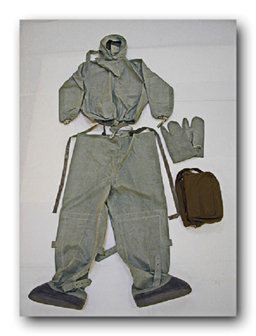 Chernobyl Soviet Russian Army USSR Suit L-1 Chemica NBC Waterproof, Original
