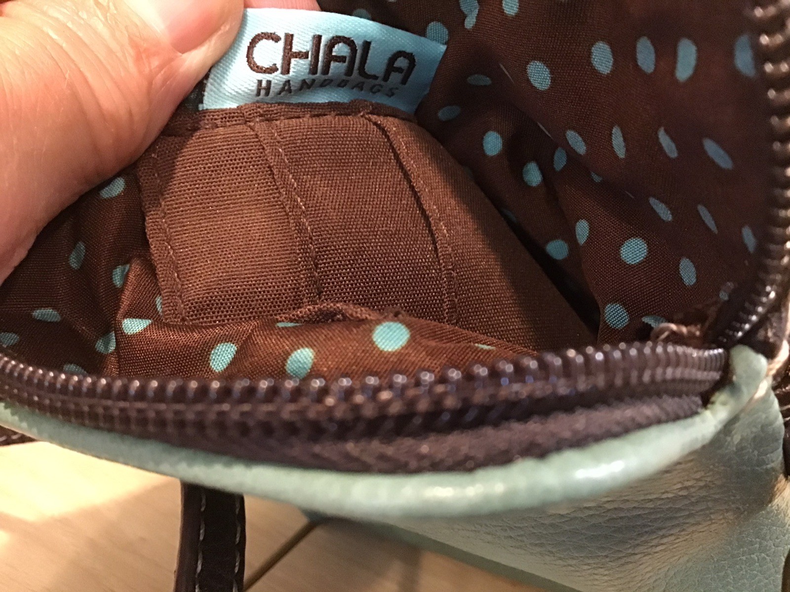 CHALA Sloth Teal Cell Phone Crossbody Purse • Adjustable Strap/Charms – NWOT
