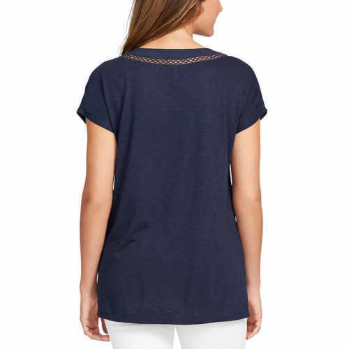 Gloria Vanderbilt Ladies’ V-Neck Embroidered Top – Size/Color Varies – G-7