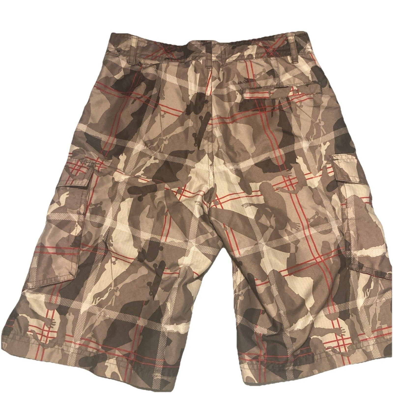 Boys 10/12 Swim Trunks, Zero Exposure, Button& Hook Fly, Adjustable Waist, GUC