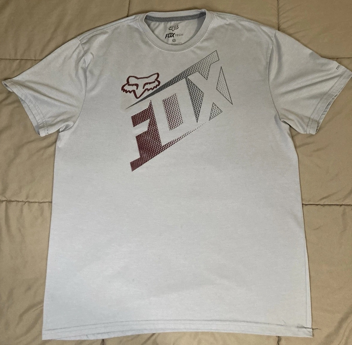 Fox Racing – Fox Tech – Short Sleeve Tee – Size Large – TruDri – Standard Fit