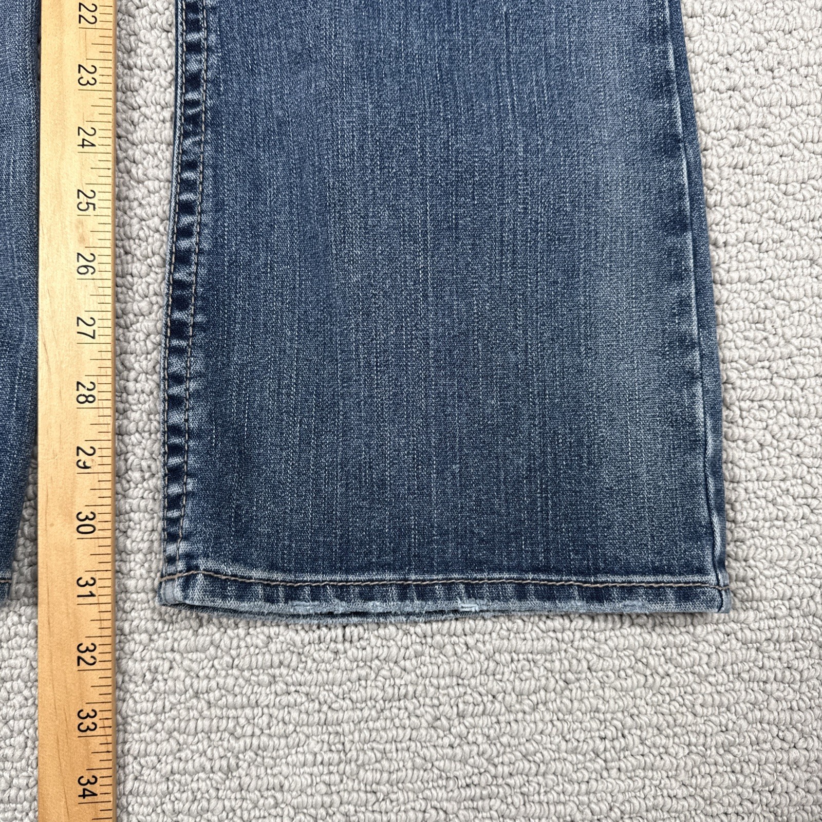 Silver Jeans Trina Bootcut Womens 27×33 Y2K Low Rise Medium Wash Blue Denim
