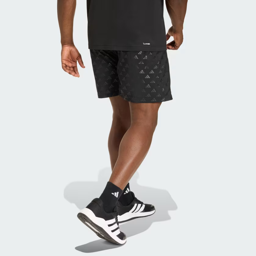 adidas men WORKOUT ESSENTIALS BRANDLOVE WOVEN SHORT