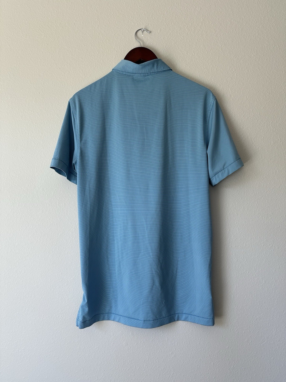Peter Millar Summer Comfort US Open Men’s Blue Striped Golf Polo S