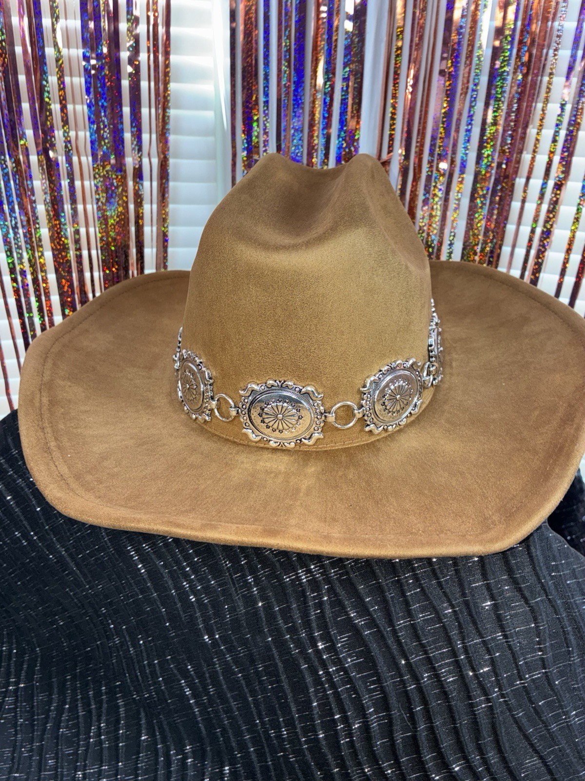 Brown Cowboy Hat OS Brand New Fashion Nova