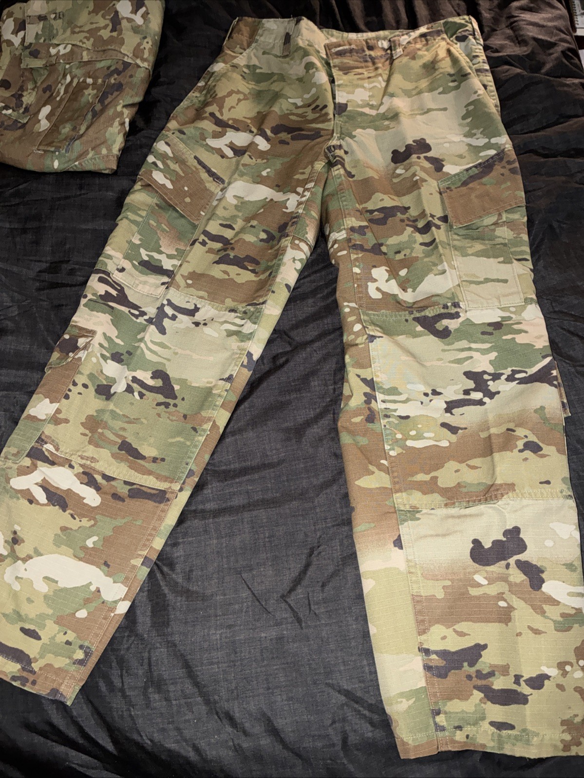 US Army Combat Uniform OCP Pants Medium Short Ripstop Unisex Military ACU