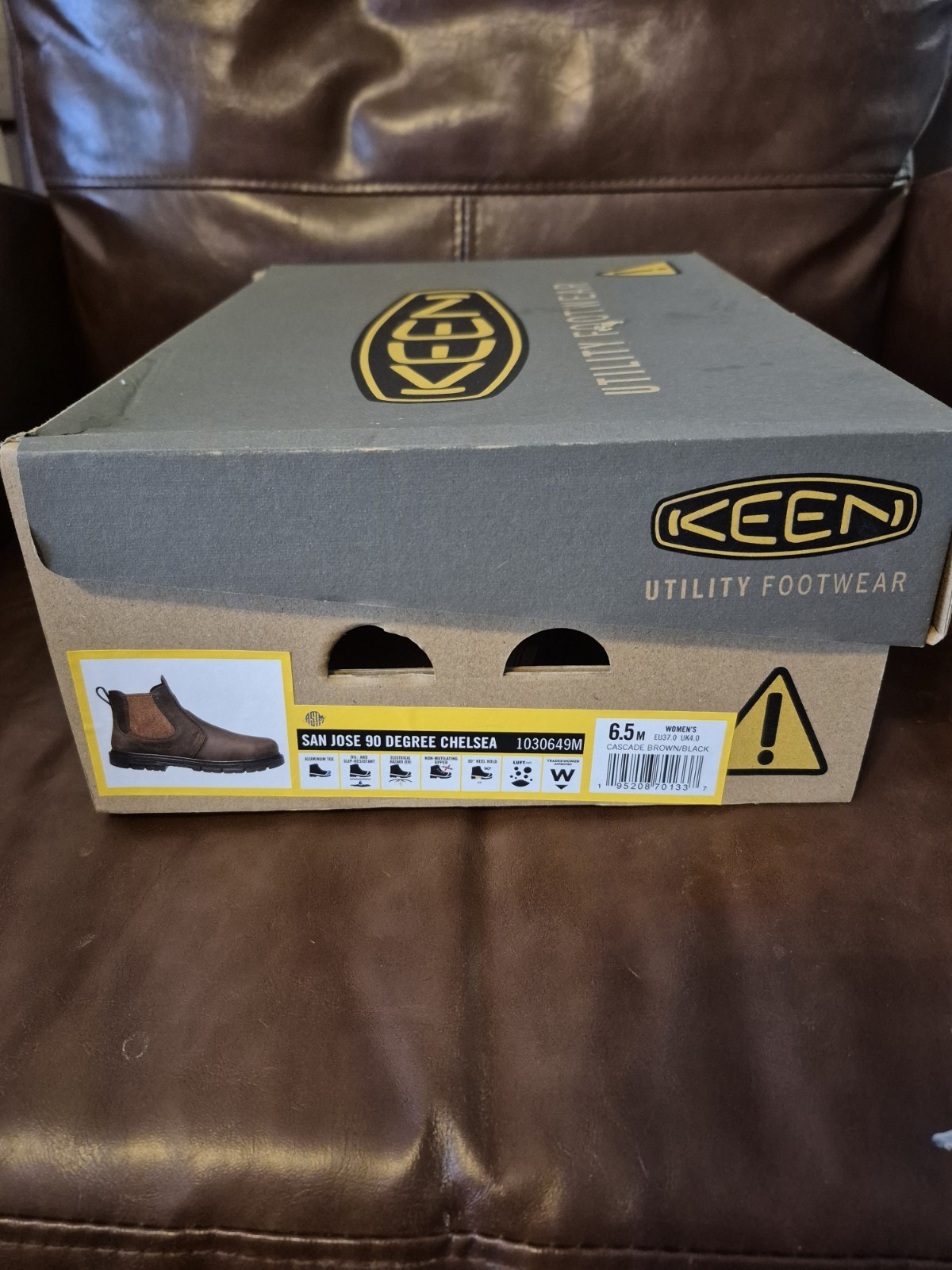 KEEN Steel Toe boots women NEW