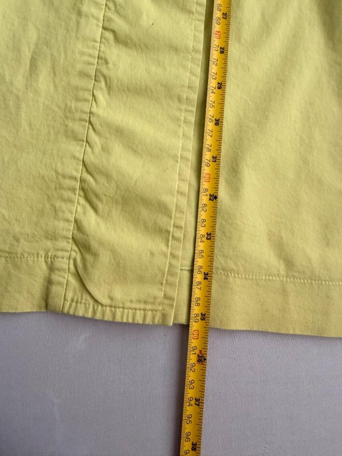 Hope & Honey Yellow Utility Sleeveless Dress Size M Cotton Blend Pocket Dress