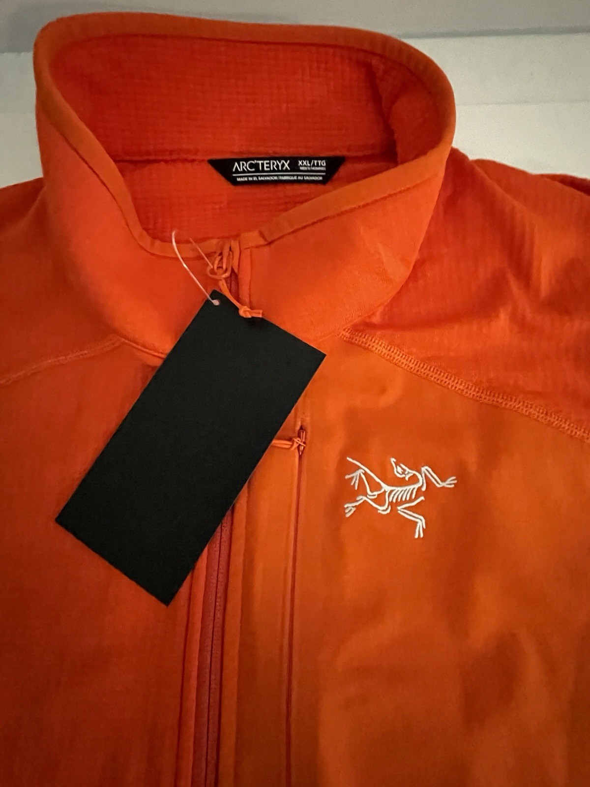 Arc’teryx Delta Jacket Full Zip Mens XXL Phenom Orange NWT Outdoor Active 2XL