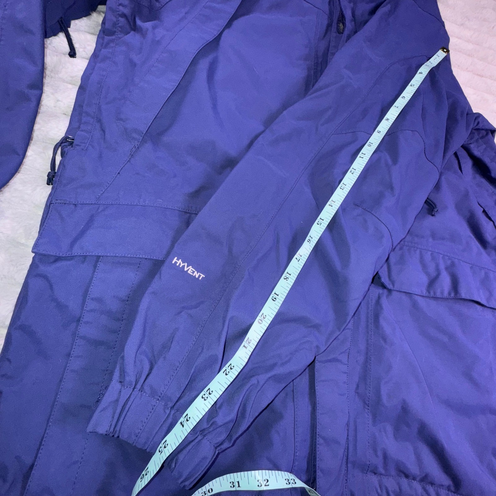 The North Face Coat Men Large Hyvent Dermizax Hoodie Mountain Jacket Winter Rain