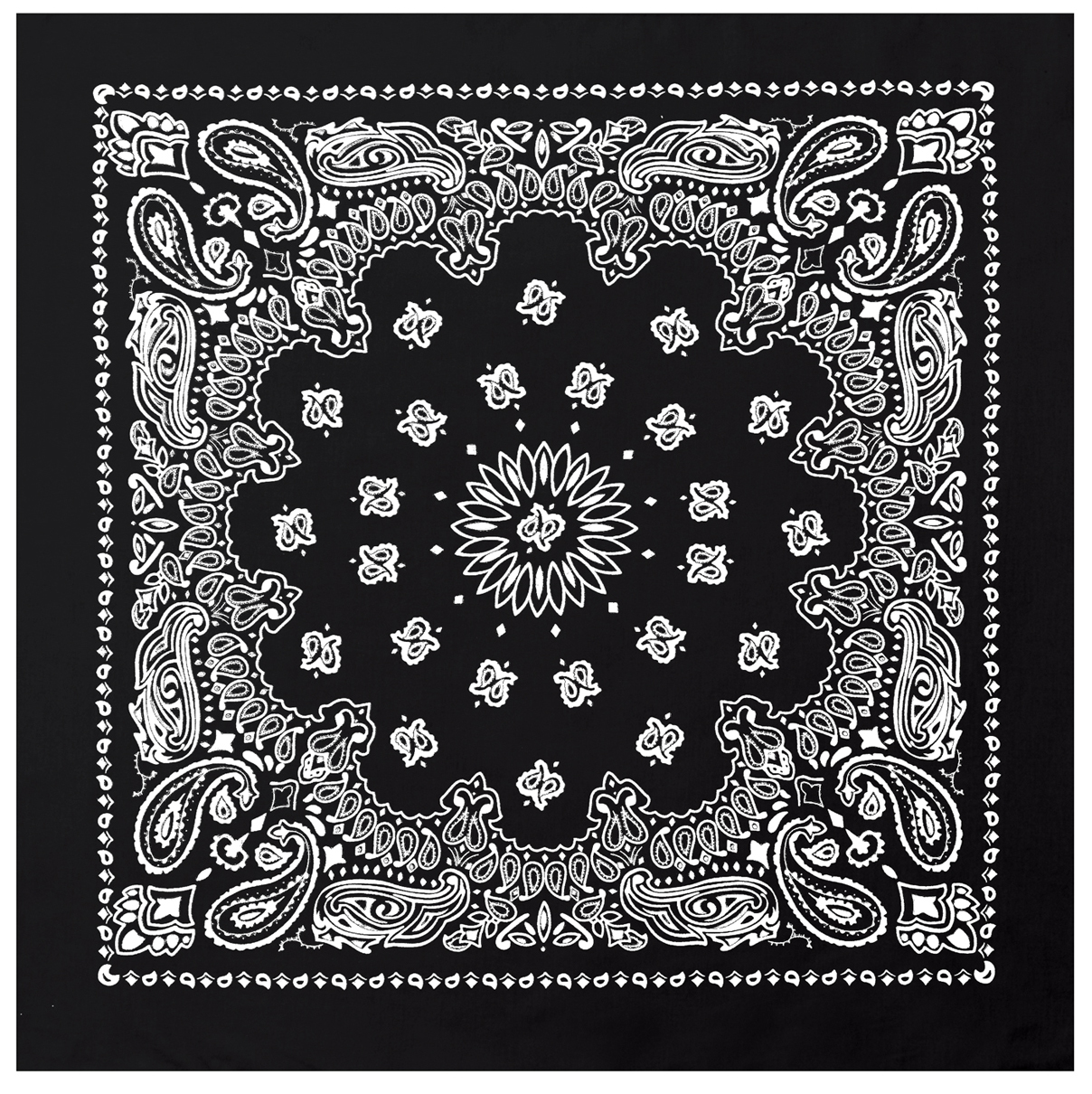 Rothco Trainmen Paisley Bandana Extra Large Biker Scarves Bandanas Face Cover