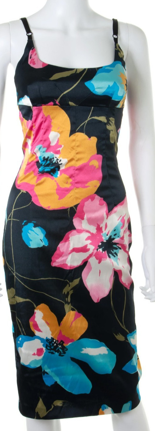 SALE! $5,500 DOLCE & GABBANA Silk Dress size 42-44