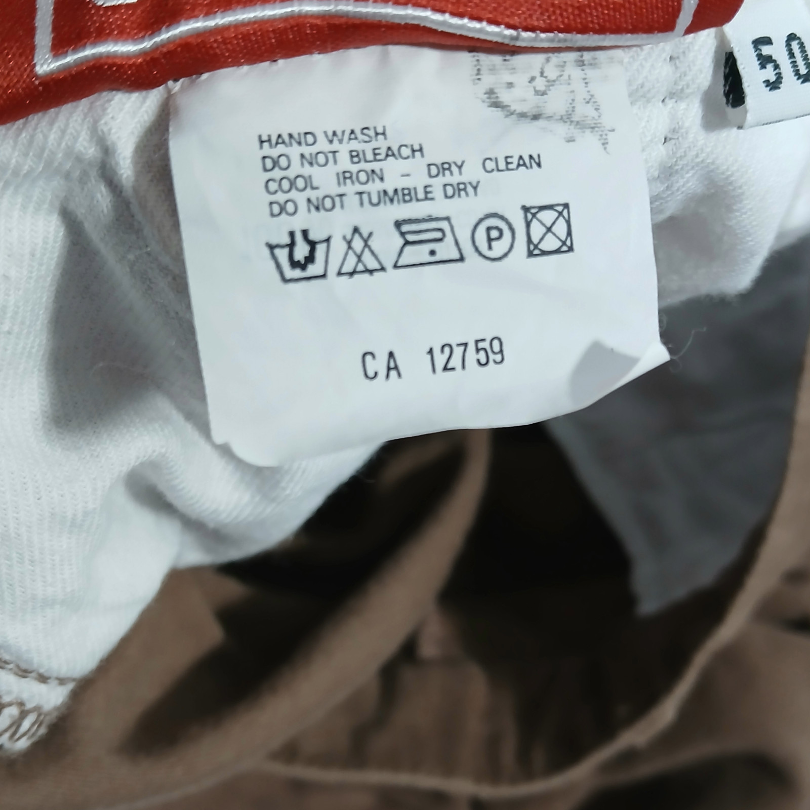Stefanel Pleated Brushed Cotton Pants Men 50 IT 33×29 Brown Italy Moleskin Style