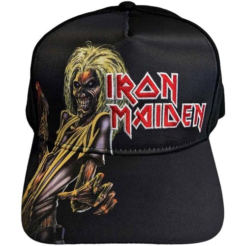 Iron Maiden Killers Snapback Baseball Cap Black