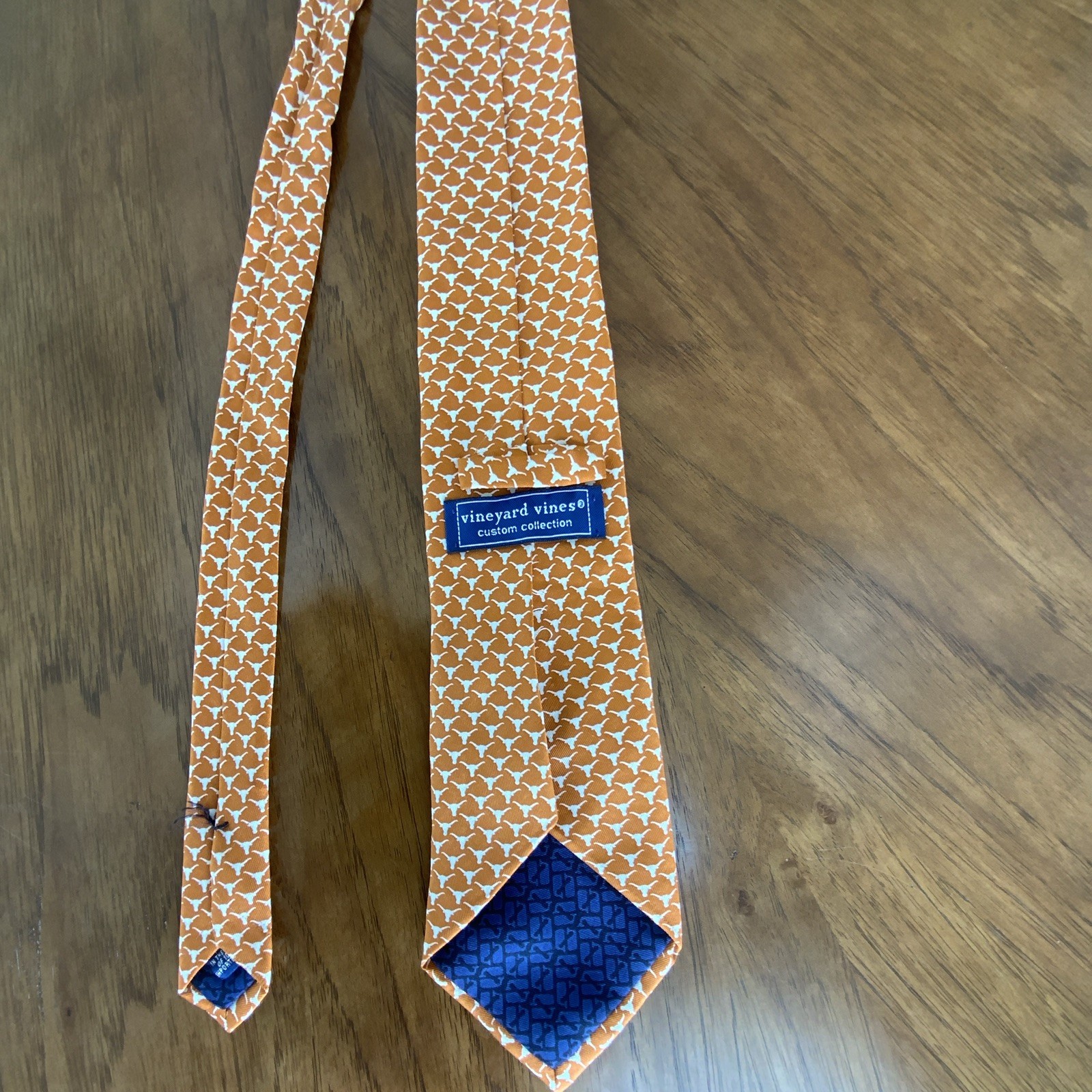 Texas Longhorns Vineyard vines tie