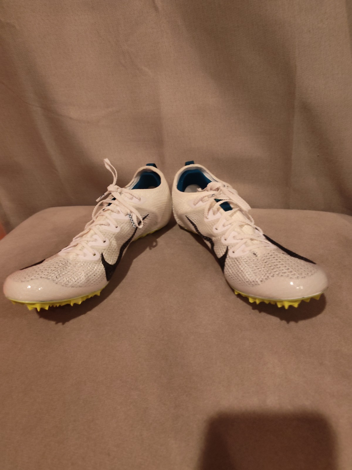 Size 10 Nike Men’s Zoom Superfly Elite 2 Racing Spikes FZ9662-100 NW/OB