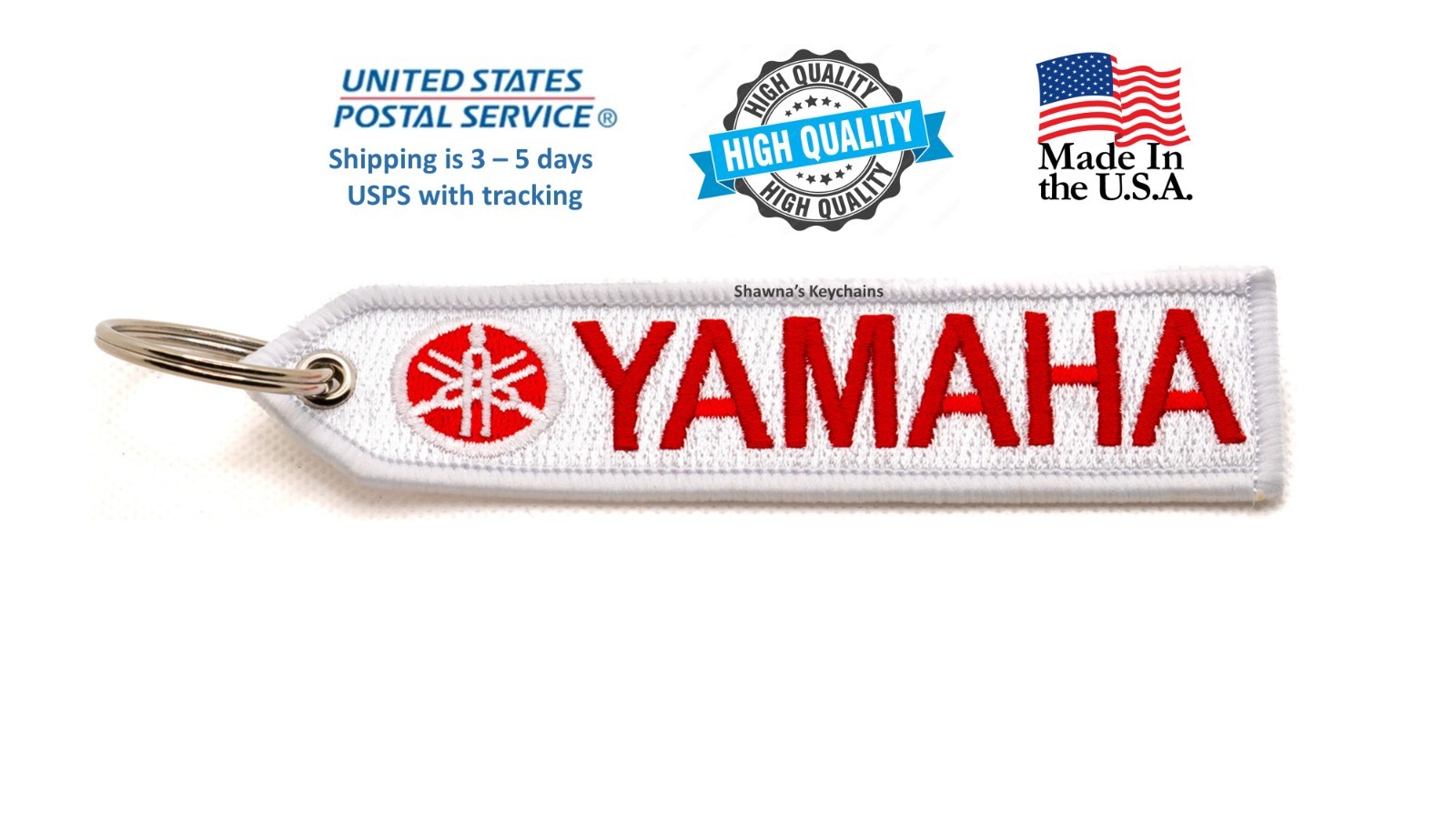 Yamaha Double Sided Biker Keychain Yamaha Lovers Key Holder Motorcycle Key Tag