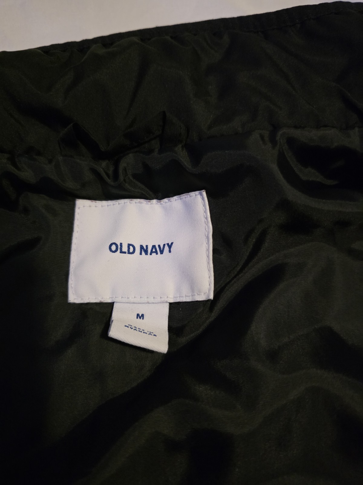 Old Navy Women’s Quilted Zip Front Sleeveless Vest Black Size M Mid-Length