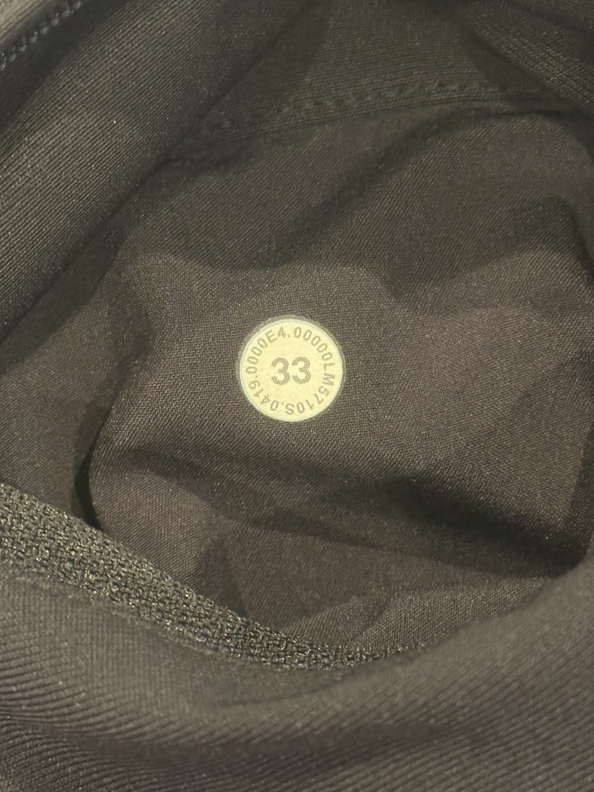 Lululemon Men’s ABC Black Commission Pants Classic 33″ Warpstreme Chino LM5710S