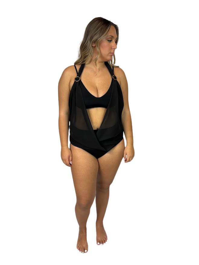 inkaWrap by Inka Resort: MULTIFUNCTIONAL SWIM COVER UP – WHITE – Size 1: XS/L