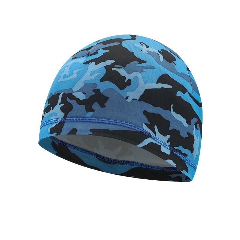 Sweat Wicking Cooling flag Dome Skull Cap Helmet Liner Sport Beanie durag Hat,