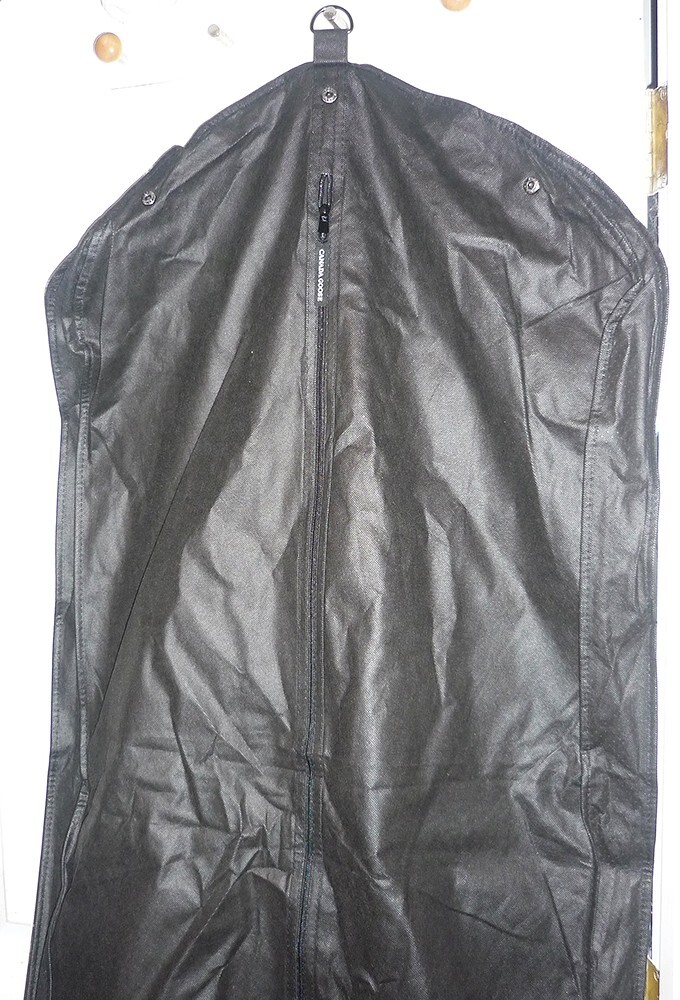 Canada Goose Garment Storage Black Bag, 52” x 24”