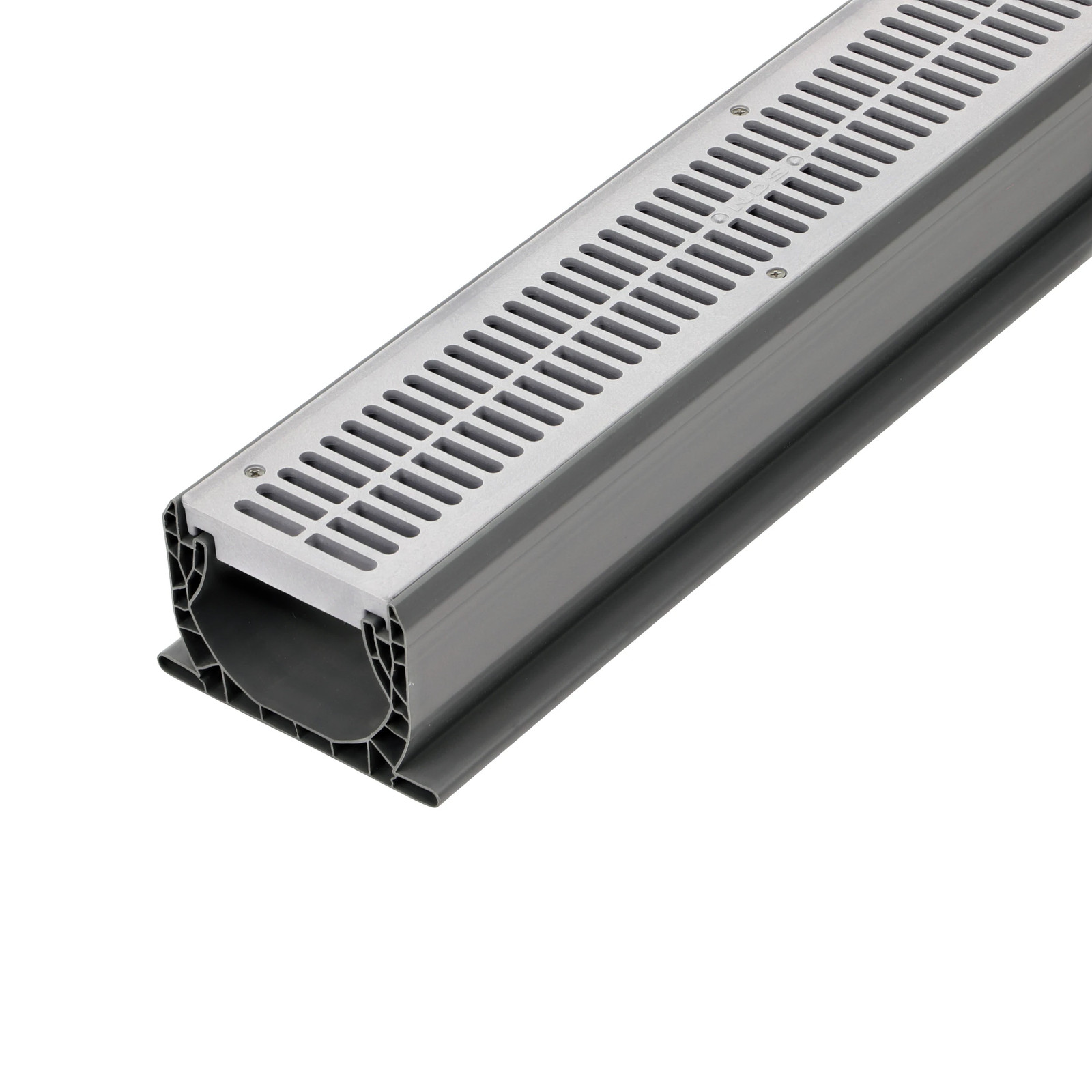 NDS Spee-D Channel Drain Assembly, 4-3/4 in. wide X 10 ft. long with Chann|22459