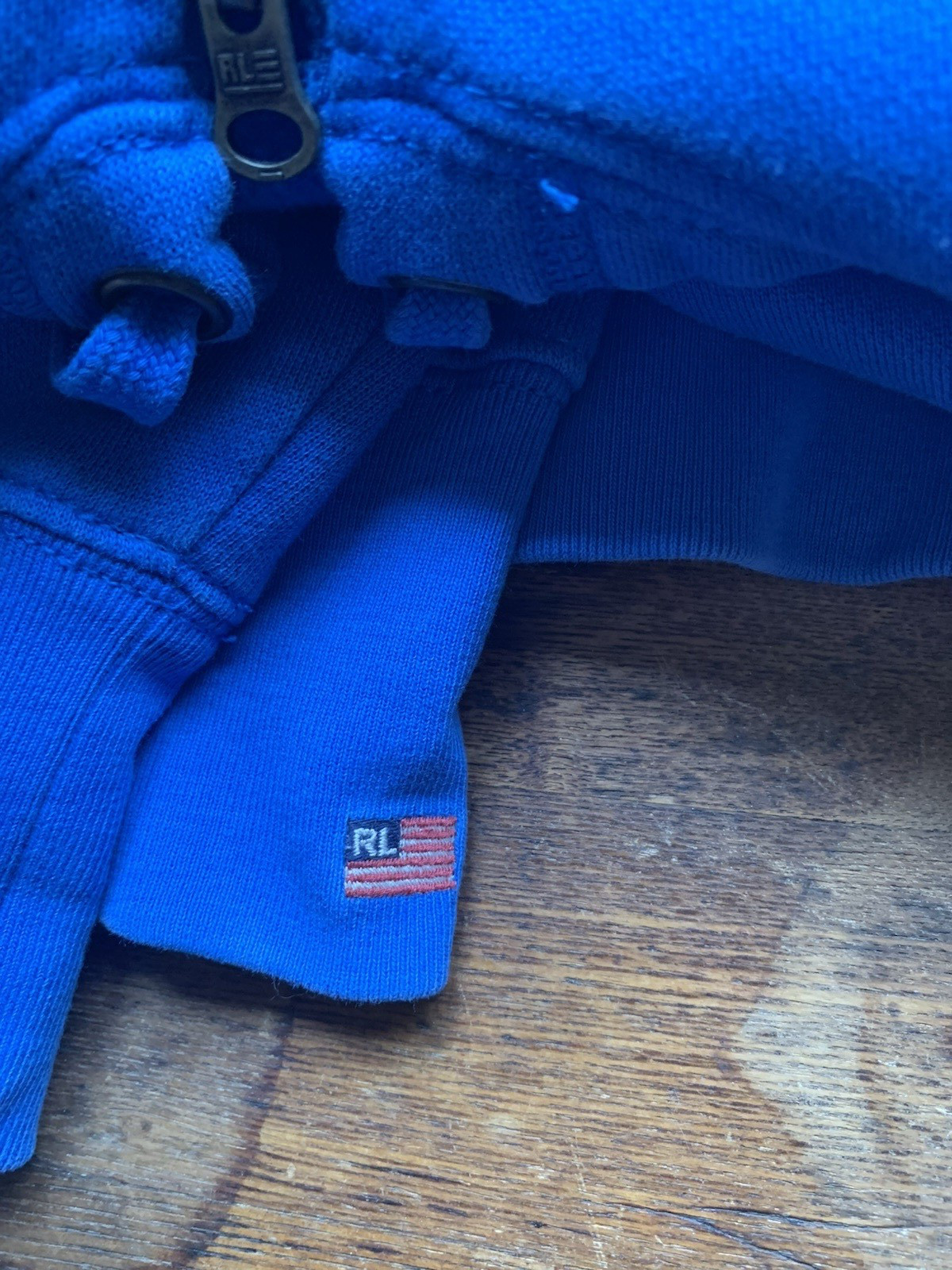 Vintage Polo Jeans Company Ralph Lauren Mens Sweatshirt Blue Large