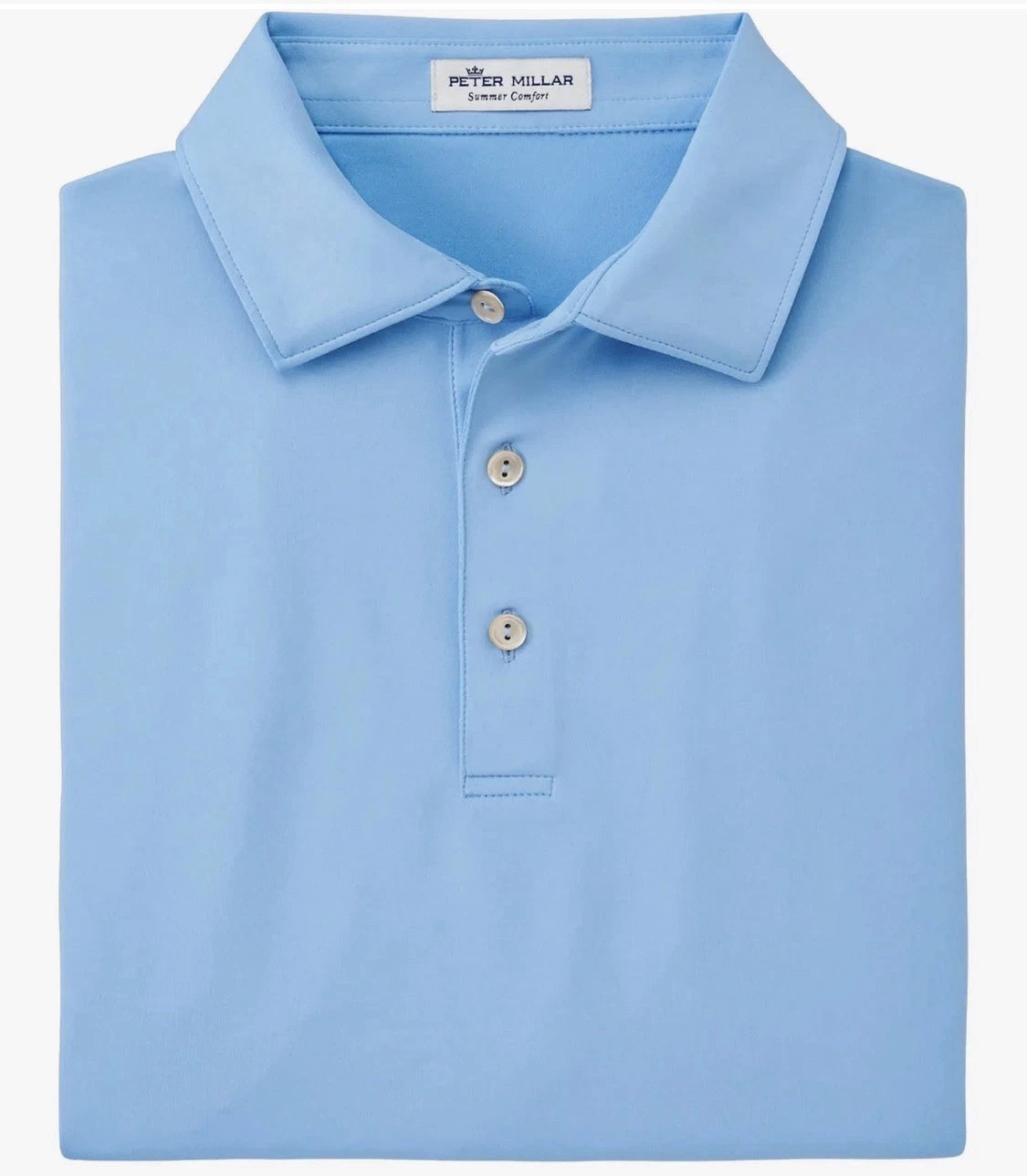 Peter Millar Crown Sport Polo Shirt Summer Comfort Solid NWT VARIETY COLORS