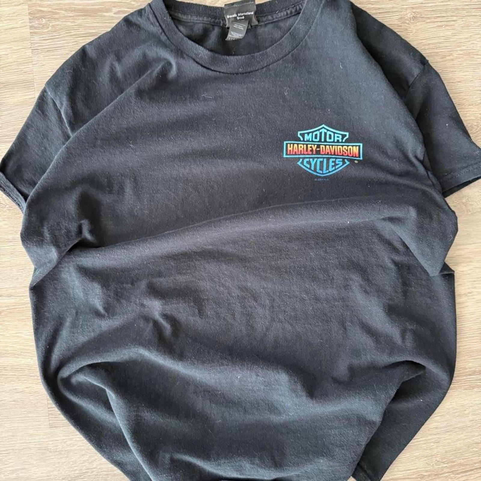 Harley-davidson Las Vegas Men’s Black T-shirt