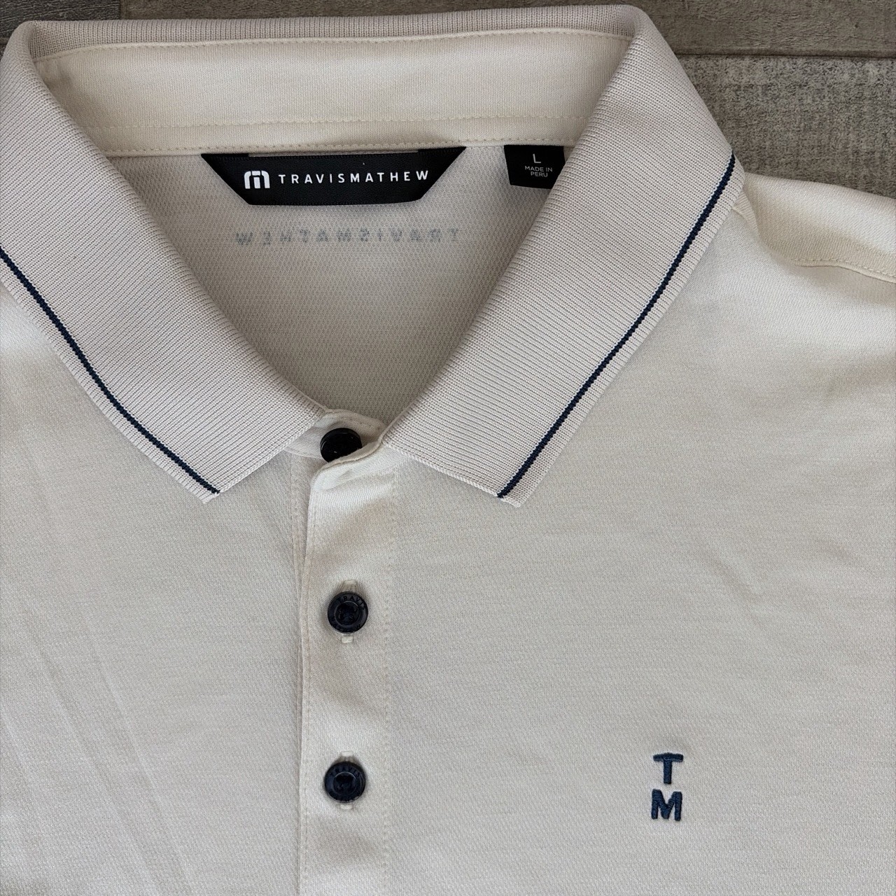TravisMathew Men’s Polo Large