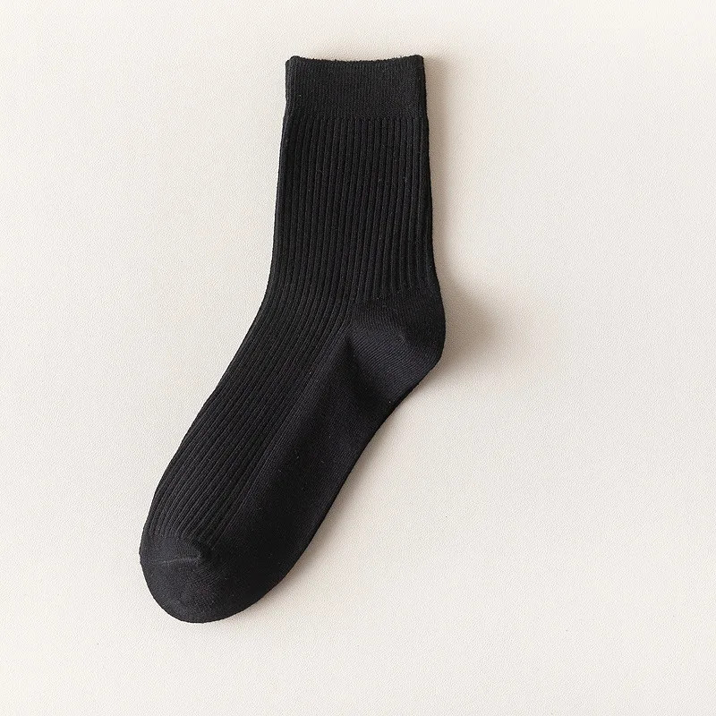 Plus Size EU 39-46 Men’s Cotton Striped Breathable All Season Solid Color Busine