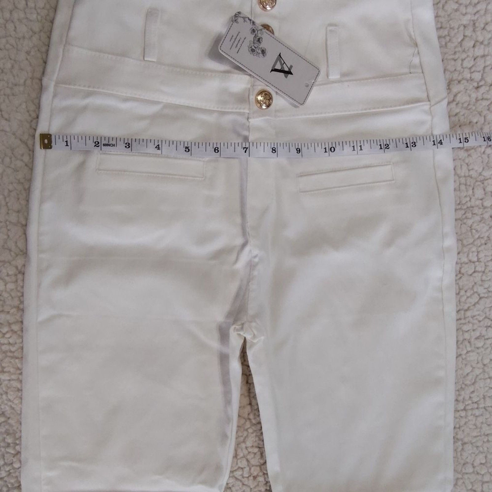 White Skinny High Waisted Jeans,