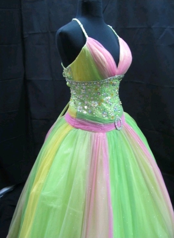 SUNLIME POSH PRECIOUS FORMALS QUINCEANERA BALLGOWN Prom Dress Pageant Gown 20664