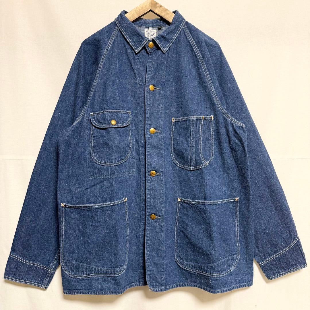 orSlow Or Slow 1950 Denim Jacket Jacket Men’s Made in Japan Size XL(4)