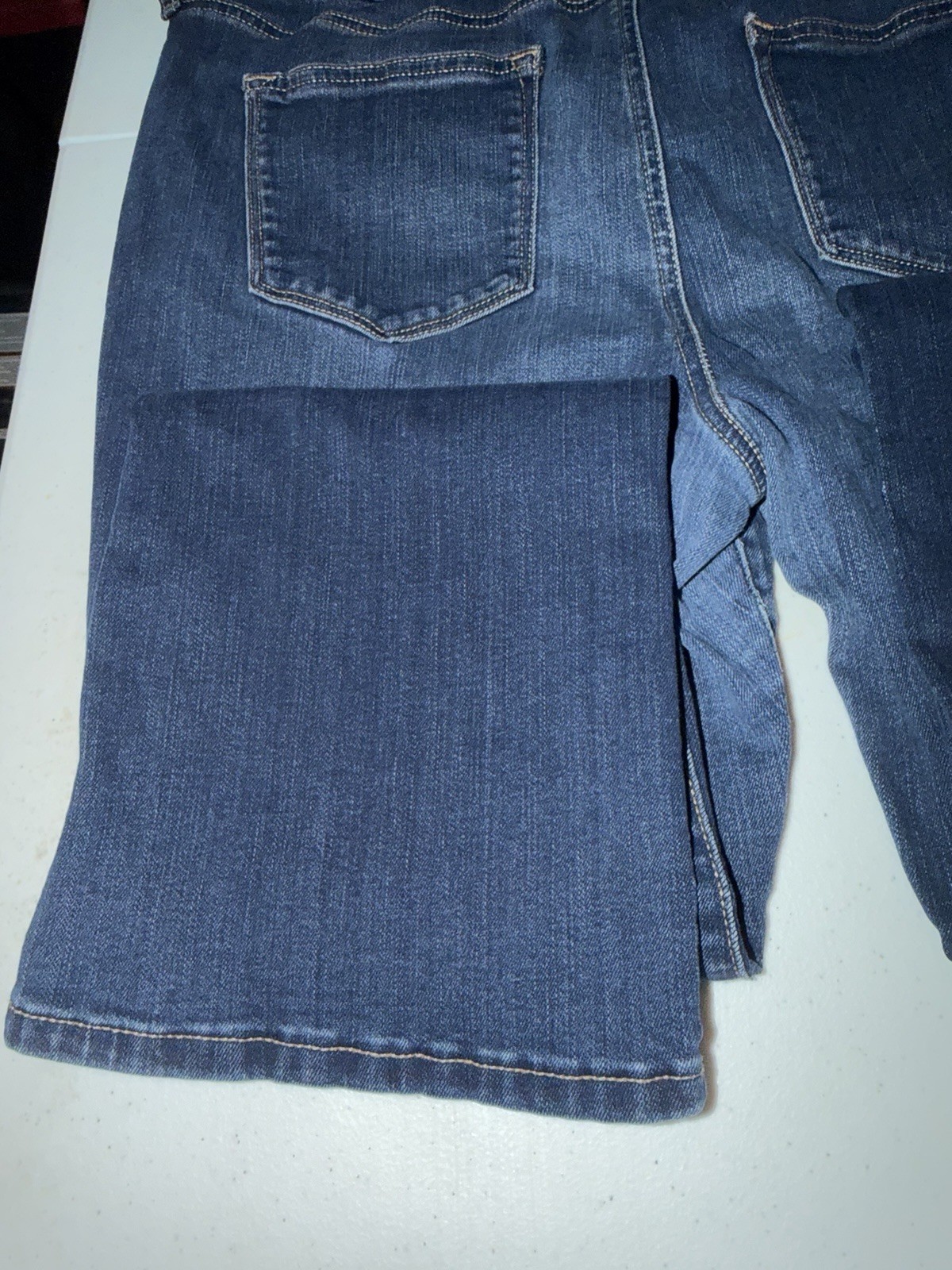 Sonoma Goods for Life Women’s Bootcut Dark Wash Blue Denim Jeans Petite 18S