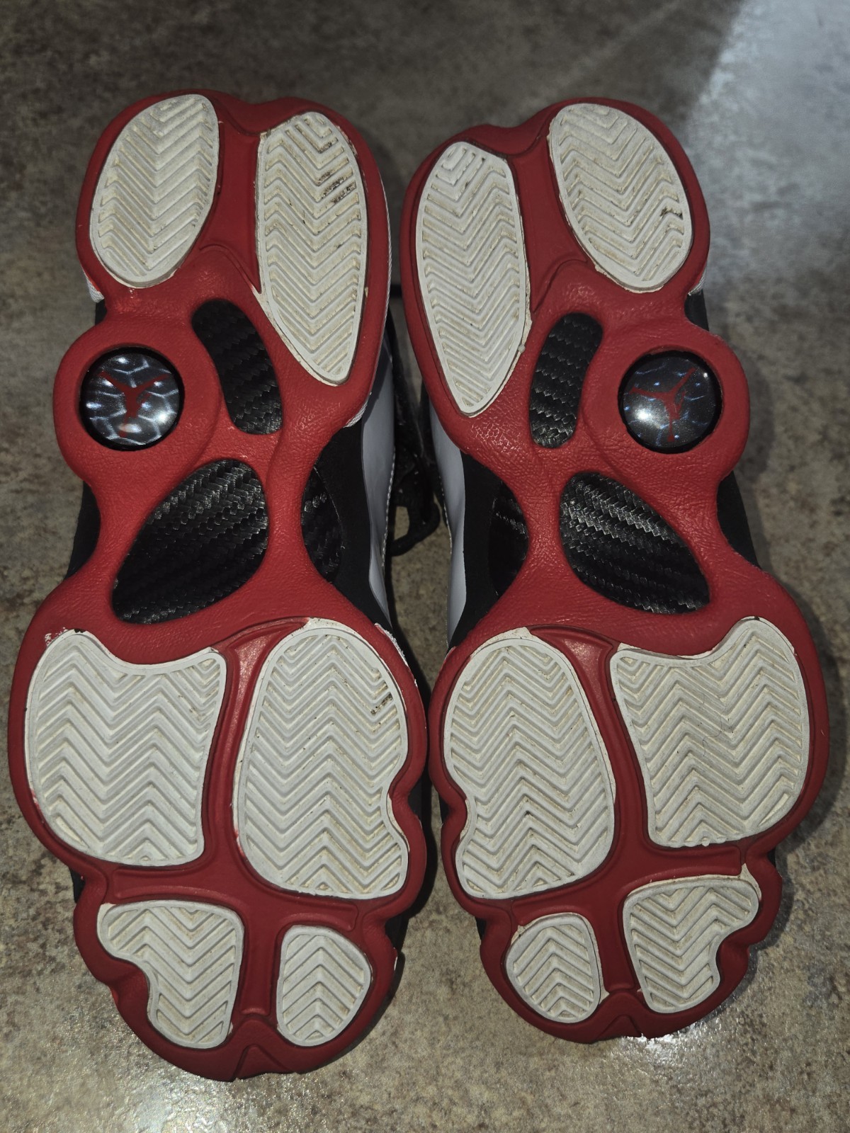 Jordan 6 Rings He Got Game Youth Sz 4.5Y Black White Gym Red Sneakers Very Good