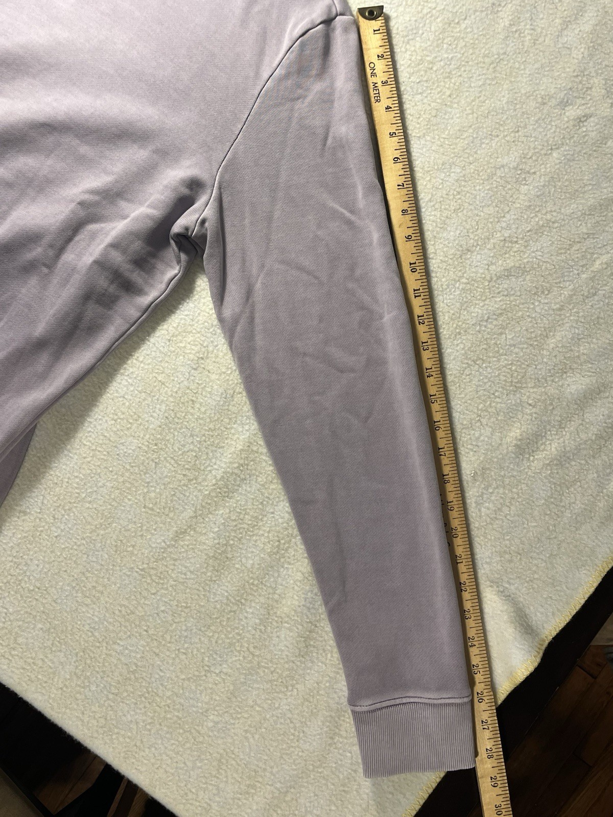 Hugo Hugo Boss Men’s Diragol Purple Cotton Crewneck Sweater Size Large