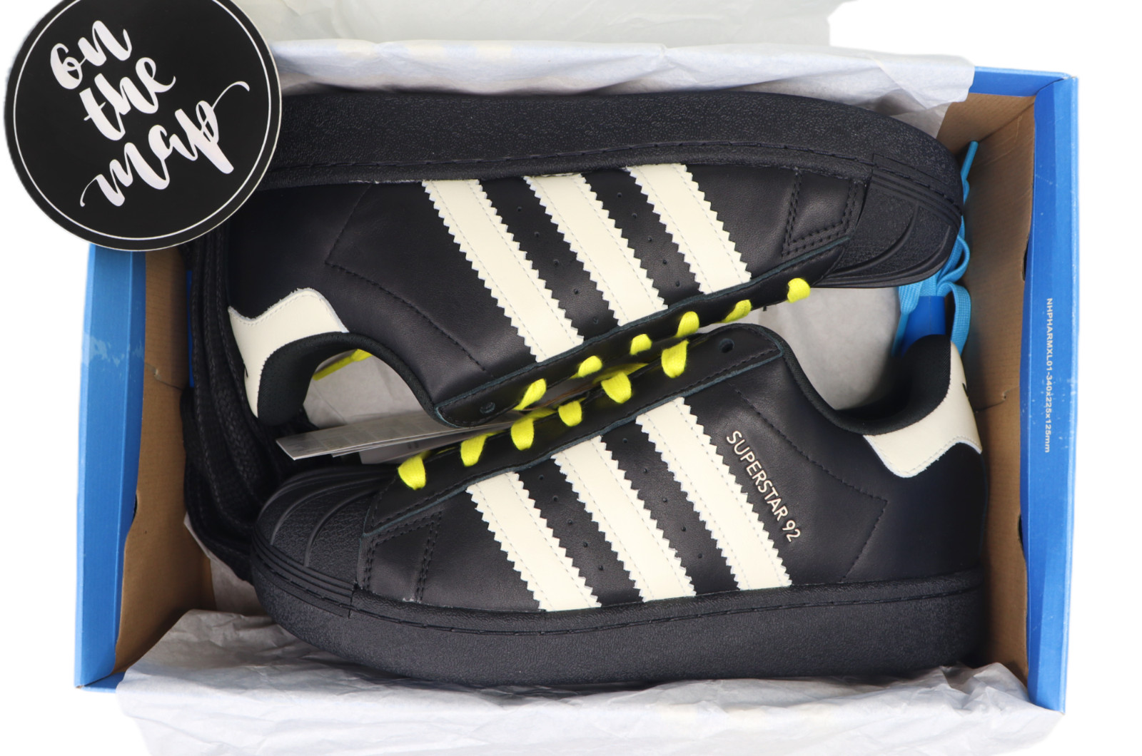Adidas Superstar 92 x Pharrell Williams Black UK 5 8 9 10 11 12 13 US JI4267 New